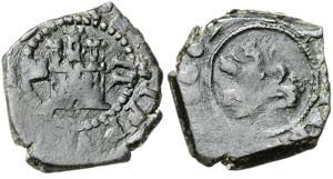 1602. Felipe III. Segovia. 2 maravedís. ... 