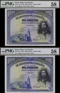 1928. 1000 pesetas. (Ed. C8) (Ed. 357). 15 ... 