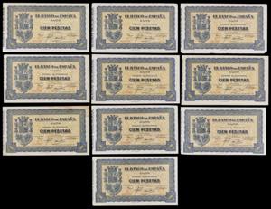 1937. Gijón. 100 pesetas. (Ed. C50) (Ed. ... 
