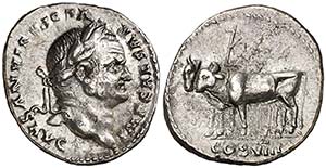 (77-78 d.C.). Vespasiano. Denario. (Spink ... 