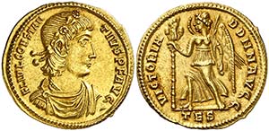 (337-340 d.C.). Constancio II. Tesalónica. ... 