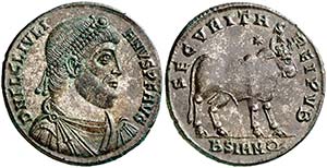 (362-363 d.C.). Juliano II. Sirmium. Doble ... 