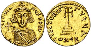 Justiniano II (685-695). Constantinopla. ... 