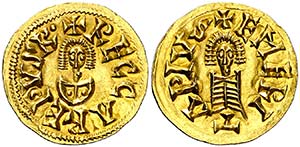 Recaredo I (586-601). Emerita (Mérida). ... 