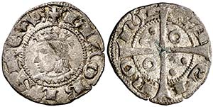 Jaume II (1291-1327). Barcelona. Diner. ... 