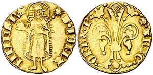 Pere III (1336-1387). Perpinyà. Florí. ... 