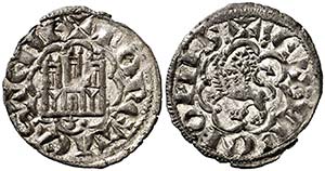 Alfonso X (1252-1284). Coruña. Novén. (AB. ... 