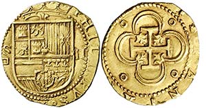 s/d. Felipe II. Sevilla. . 2 escudos. (Cal. ... 