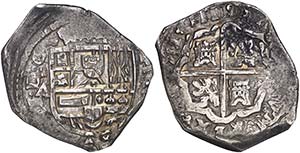 1651. Felipe IV. Madrid. A. 8 reales. (Cal. ... 