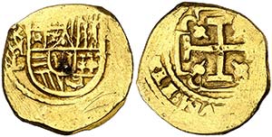 (¿1697?). Carlos II. México. L. 2 escudos. ... 