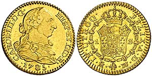 1785. Carlos III. Madrid. DV. 1 escudo. ... 
