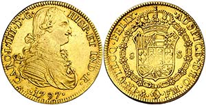 1797. Carlos IV. México. FM. 8 escudos. ... 