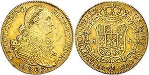 1807. Carlos IV. Santa Fe de Nuevo Reino. ... 