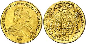 1767. Fernando IV de Nápoles, Infante de ... 