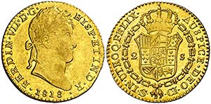 1818/6. Fernando VII. Sevilla. CJ. 2 ... 