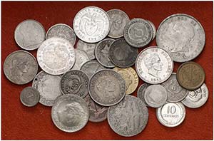 Colombia. Lote de 35 monedas de módulo ... 