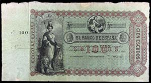 1866. 100 escudos. (Ed. B15) (Ed. 231). 1 de ... 