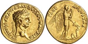 (46-47 d.C.). Claudio. Áureo. (Spink 1833 ... 