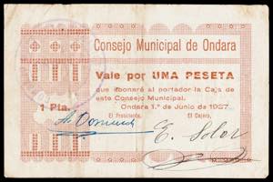Ondara (Alicante). Consejo Municipal. 1 ... 