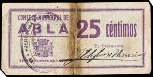 Abla (Almería). Consejo Municipal. 25 ... 