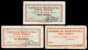 Berja (Almería). Consejo Municipal. 25, 50 ... 