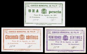 Pulpí (Almería). Consejo Municipal. 25, 50 ... 