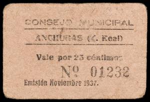 Anchuras (Ciudad Real). Consejo Municipal. ... 