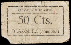 Blázquez (Córdoba). Consejo Municipal. 50 ... 