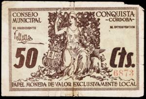 Conquista (Córdoba). Consejo Municipal. 50 ... 