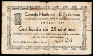 El Pedernoso (Cuenca). Consejo Municipal. 25 ... 