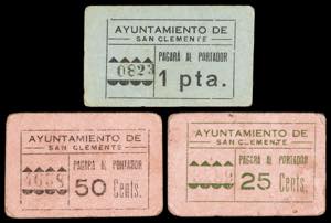 San Clemente (Cuenca). Ayuntamiento. 25, 50 ... 