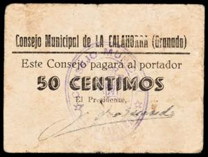 Calahorra (Granada). Consejo Municipal. 50 ... 