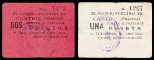 Castril (Granada). Consejo Municipal. 1 y 2 ... 
