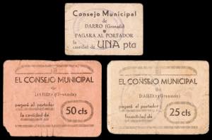 Darro (Granada). Consejo Municipal. 25, 50 ... 