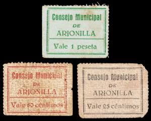 Arjonilla (Jaén). Consejo Municipal. 25, 50 ... 