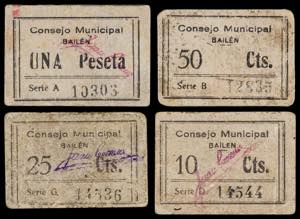 Bailén (Jaén). Consejo Municipal. 10, 25, ... 
