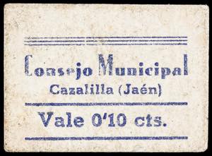 Cazalilla (Jaén). Consejo Municipal. 10 ... 
