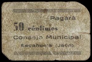 Escañuela (Jaén). Consejo Municipal. 50 ... 