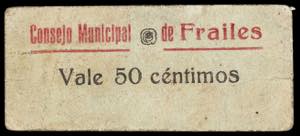 Frailes (Jaén). Consejo Municipal. 50 ... 