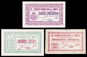 Mula (Murcia). Ayuntamiento. 25, 50 ... 