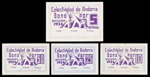 Andorra (Teruel). Colectividad. 10, 25, 50 ... 