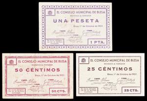 Blesa (Teruel). Consejo Municipal. 25, 50 ... 
