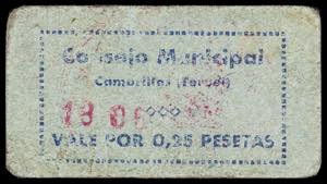 Camarillas (Teruel). Consejo Municipal. 25 ... 