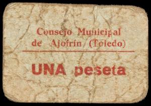 Ajofrín (Toledo). Consejo Municipal. 1 ... 