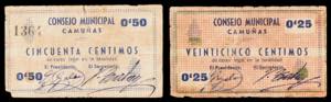 Camuñas (Toledo). Consejo Municipal. 25 y ... 