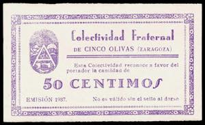 Cinco Olivas (Zaragoza). Colectividad ... 