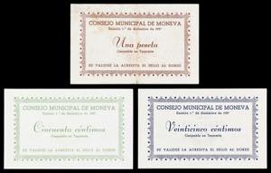 Moneva (Zaragoza). Consejo Municipal. 25, 50 ... 