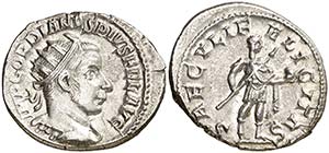 (242-244 d.C.). Gordiano III. Antoniniano. ... 