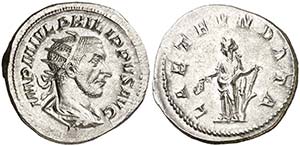 (244-245 d.C.). Filipo I. Antoniniano. ... 