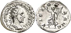 (250 d.C.). Trajano Decio. Antoniniano. ... 